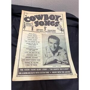 Cowboy Songs Magazine #67 Fall 1961 Faron Young Hank Snow Justin Tubb